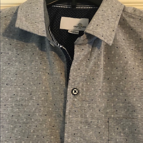 Craft + Flow Short sleeved dress shirt si… - Picture 2 of 7